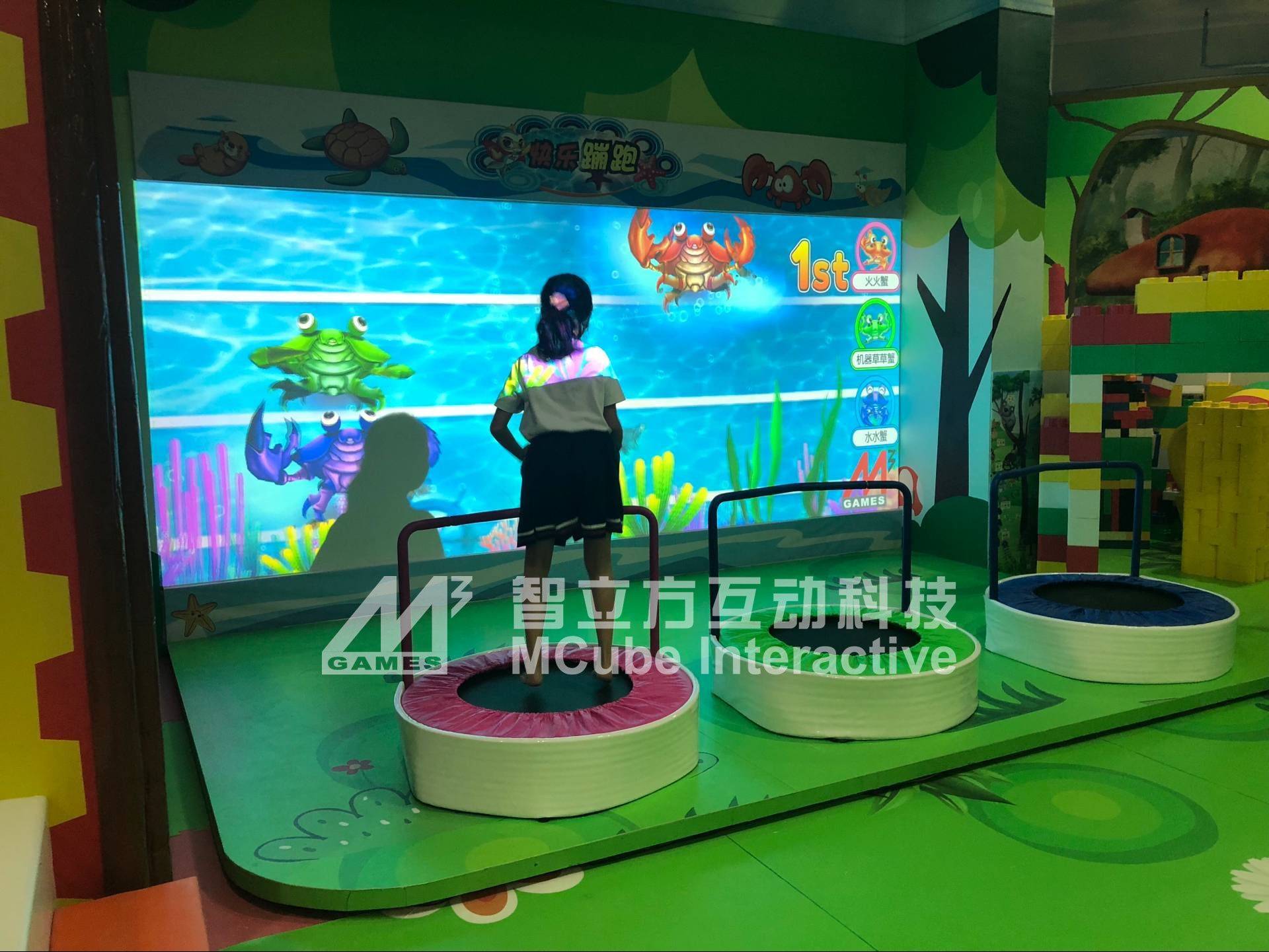 智立方体感互动运动系统锻造场馆核心竞争力科技运动成吸客招牌
